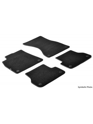 LIMOX Fußmatte Textil Passform Teppich 4 Tlg. Ohne Fixing - PEUGEOT 206 CC